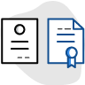 Icon depicting contracts